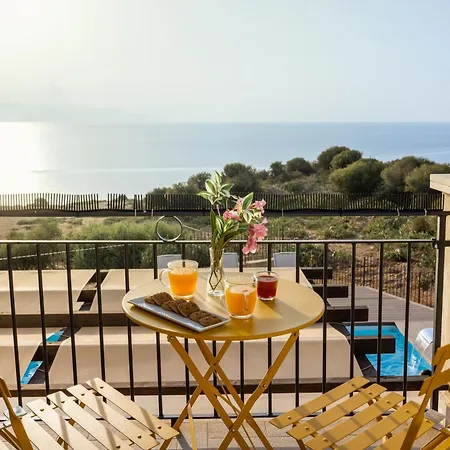 With Sea View Private Pool Villa Terrasini